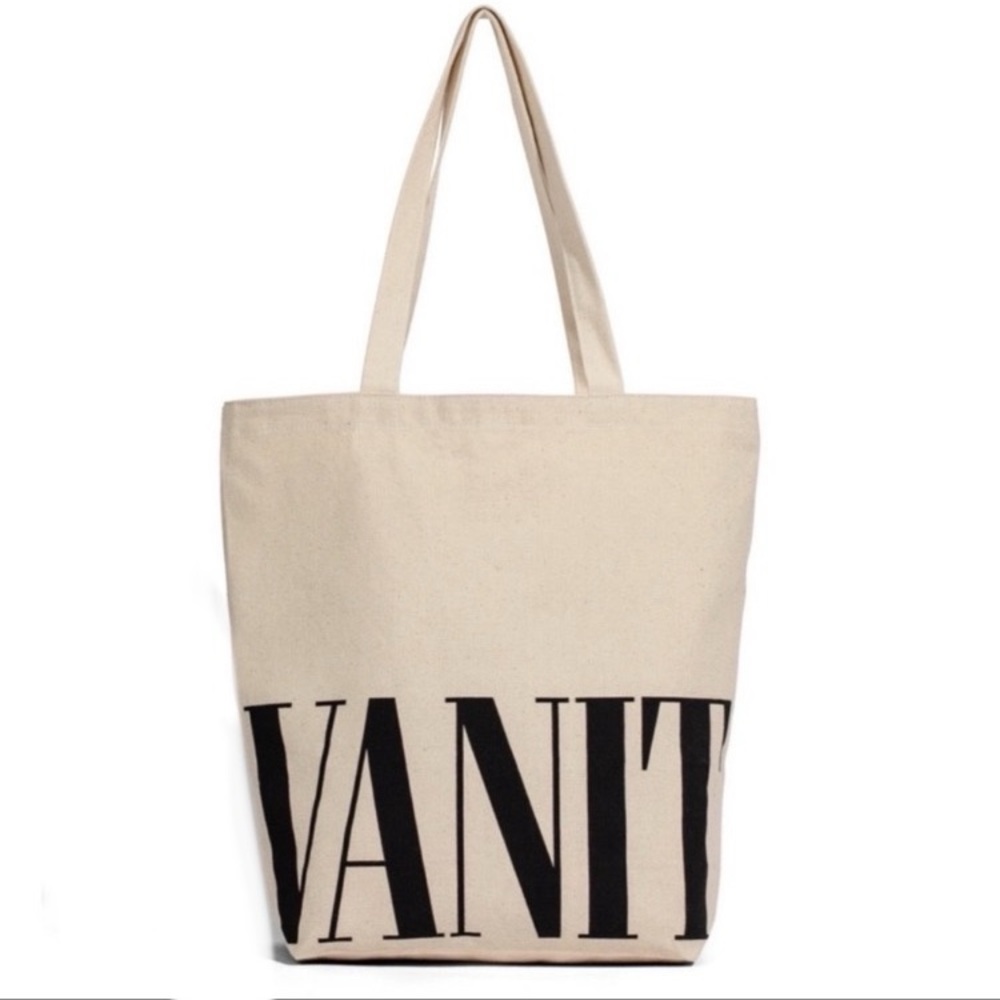NEW Vanity Fair canvas tote 14 1/2” x 15”